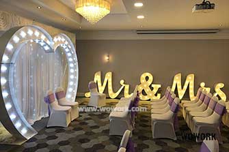  marquee lights-Mr & Mrs-1.2m